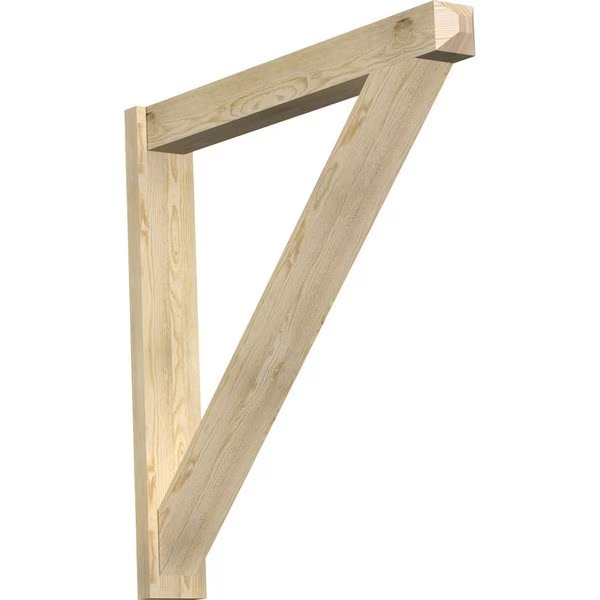 Traditional Craftsman Rough Sawn Outlooker, Douglas Fir, 6